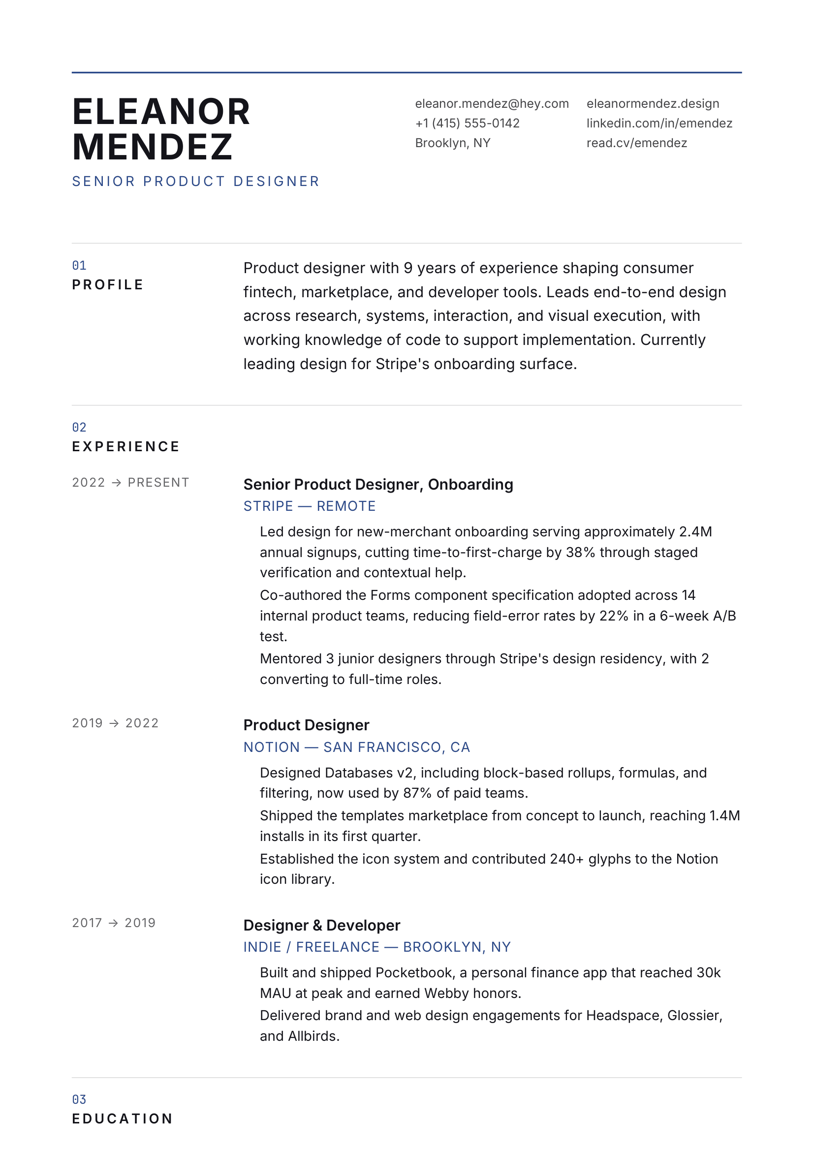 Grid template preview